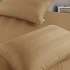 Spread Spain 450 TC Premium Cotton Barcode Bedding Caramel - grahsajja