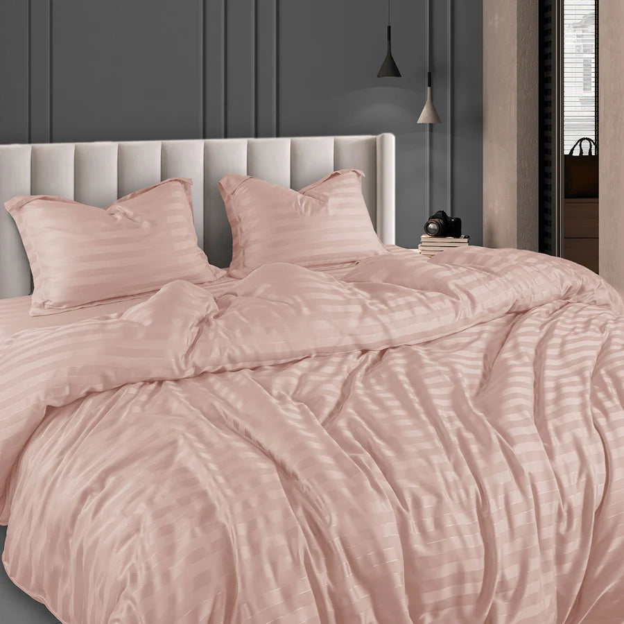 Spread Home TWILIGHT PEACH "MADE FROM BAMBOO" BEDSHEET - grahsajja