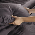 Spread Spain 450 TC Premium Cotton Barcode Bedding Fudge - grahsajja