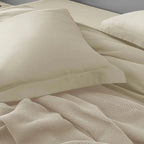 Spread Spain 900 TC Supima Cotton, Seasonless Luxury Bedding Vanilla Ice - grahsajja