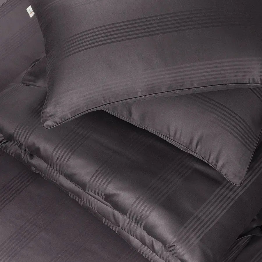 Spread Spain 450 TC Premium Cotton Barcode Bedding Fudge - grahsajja