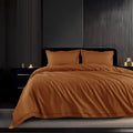 Spread Home 1200 TC Egyptian Cotton Bedding Collection Rust SPREAD HOME PROD PVT LTD.