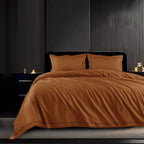 Spread Home 1200 TC Egyptian Cotton Bedding Collection Rust SPREAD HOME PROD PVT LTD.