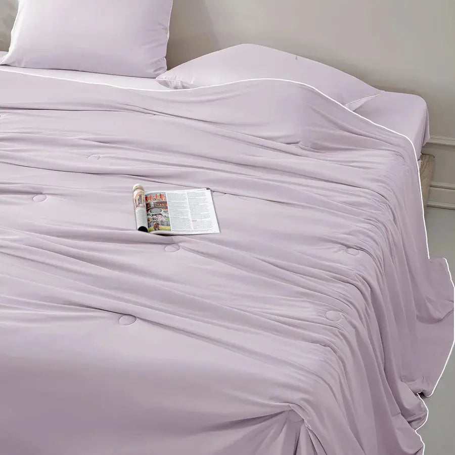 Sleepology Temprature control Quilt | Lavender SPREAD HOME PROD PVT LTD.