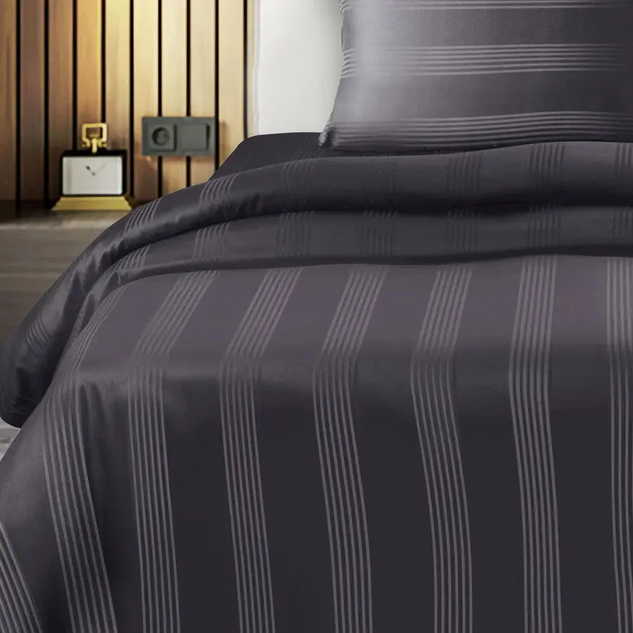 Spread Spain 450 TC Premium Cotton Barcode Bedding Fudge - grahsajja