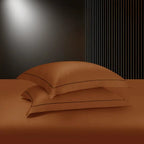 Spread Home 1200 TC Egyptian Cotton Bedding Collection Rust SPREAD HOME PROD PVT LTD.