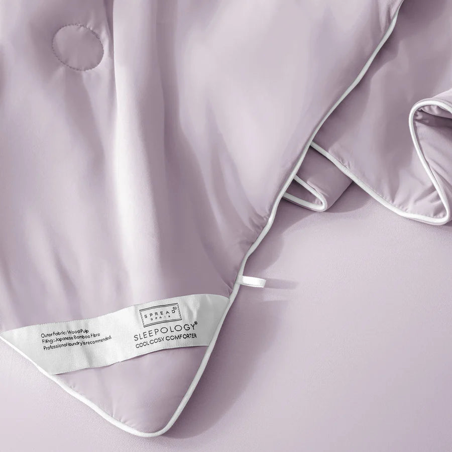 Sleepology Temprature control Quilt | Lavender
