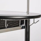 Wooden Trolley With Metal Frame - grahsajja