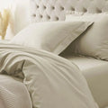 Spread Spain 900 TC Supima Cotton, Seasonless Luxury Bedding Vanilla Ice - grahsajja
