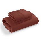 Spread Home 1200 TC Egyptian Cotton Bedding Collection Baked Apple SPREAD HOME PROD PVT LTD.