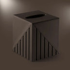 Fluted Tissue Box Square - grahsajja