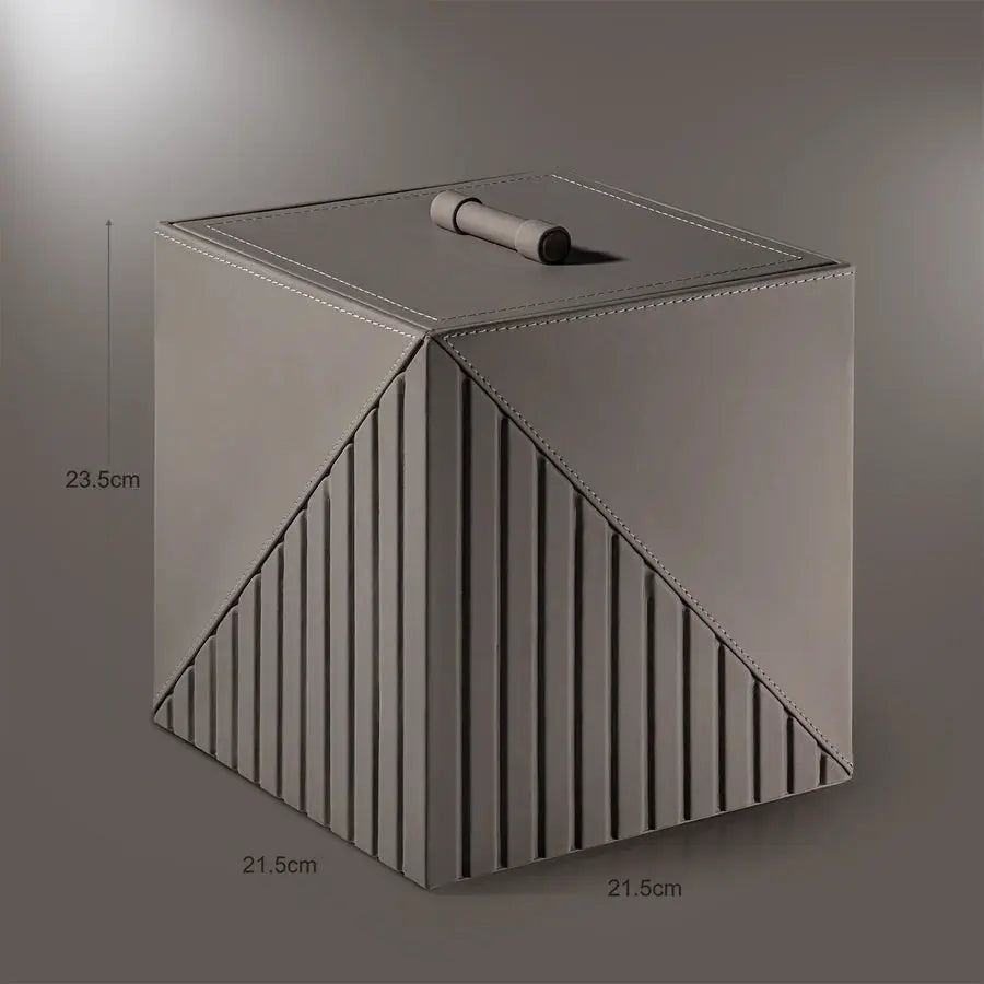 Elegant Fluted Wastebin - grahsajja