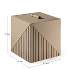 Elegant Fluted Wastebin - grahsajja