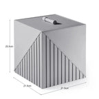 Elegant Fluted Wastebin - grahsajja