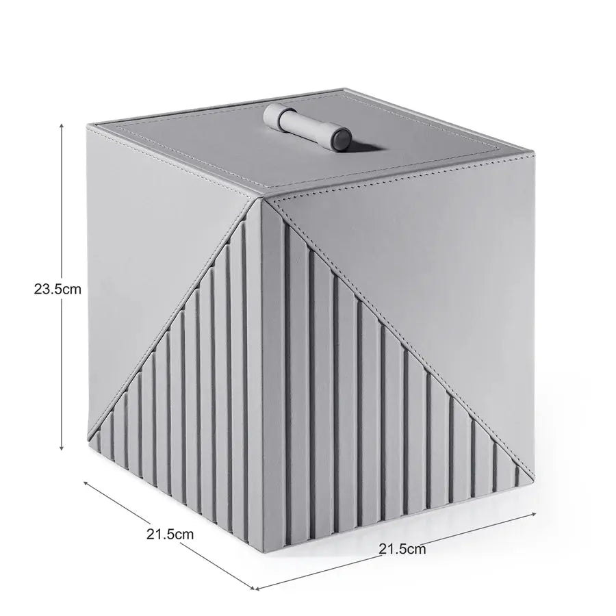 Elegant Fluted Wastebin - grahsajja