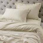 Spread Spain 900 TC Supima Cotton, Seasonless Luxury Bedding Vanilla Ice - grahsajja