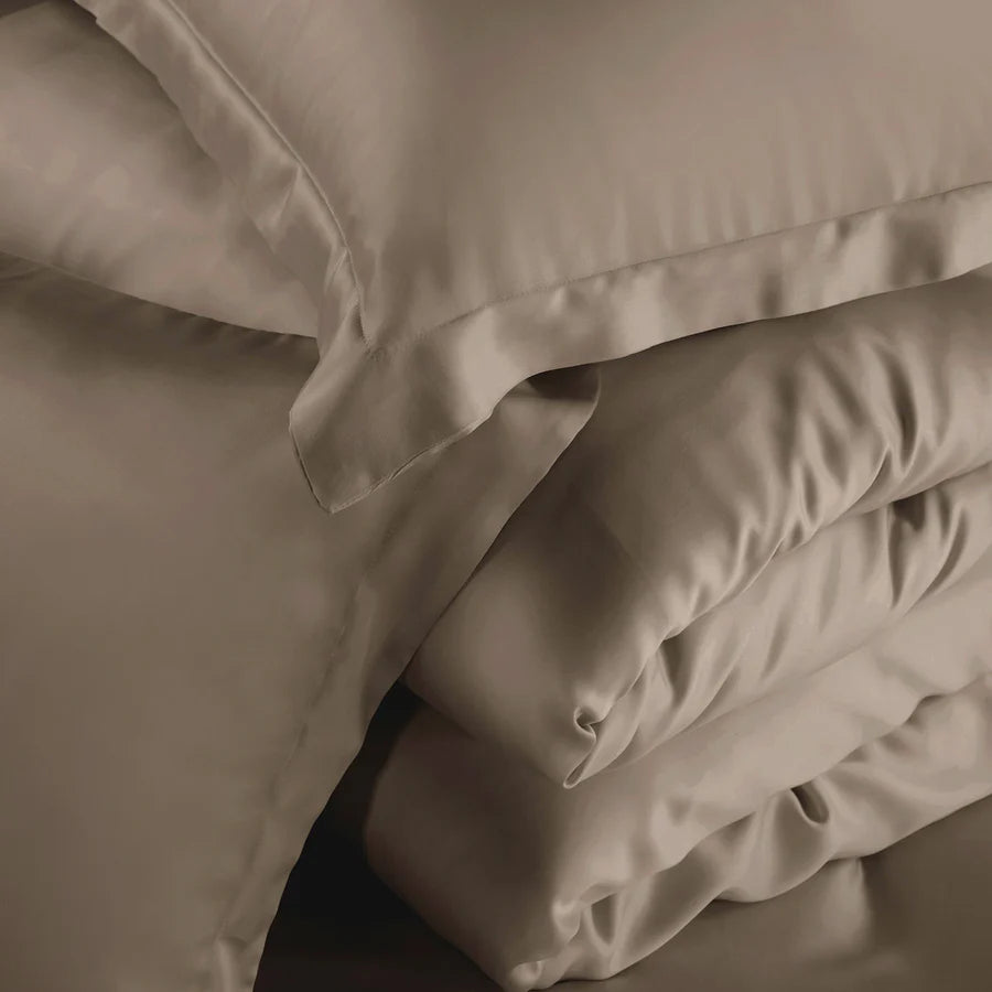 Spread Home BAMBOO PERFORMANCE BEDSHEET Wood Smoke - grahsajja