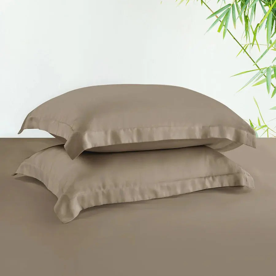 Spread Home BAMBOO PERFORMANCE BEDSHEET Wood Smoke - grahsajja