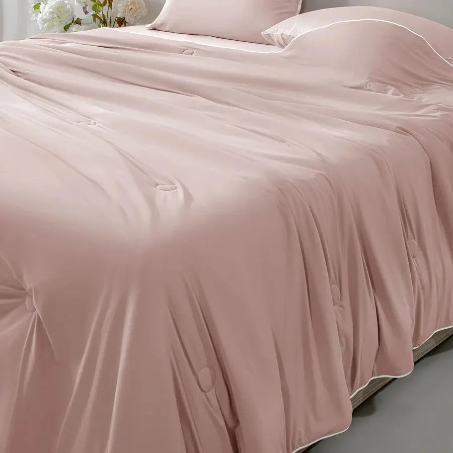 Sleepology Temprature control Quilt | Rose SPREAD HOME PROD PVT LTD.