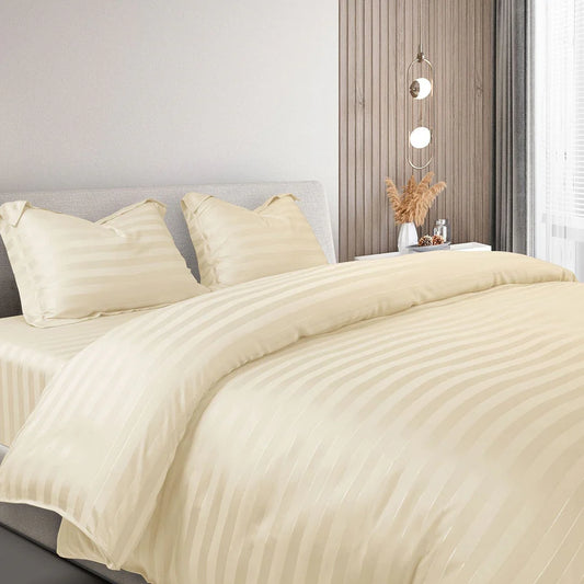 Spread Home TWILIGHT PEARL IVORY "MADE FROM BAMBOO" BEDSHEET - grahsajja