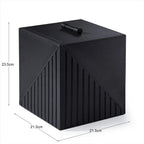Elegant Fluted Wastebin - grahsajja
