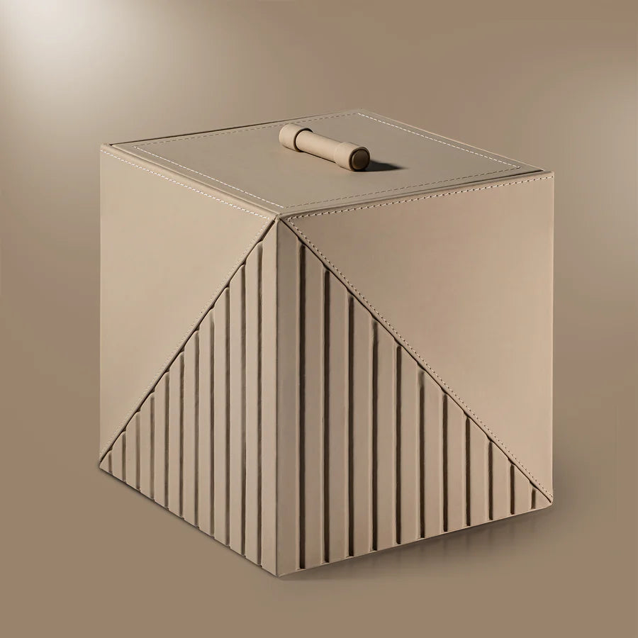 Elegant Fluted Wastebin - grahsajja