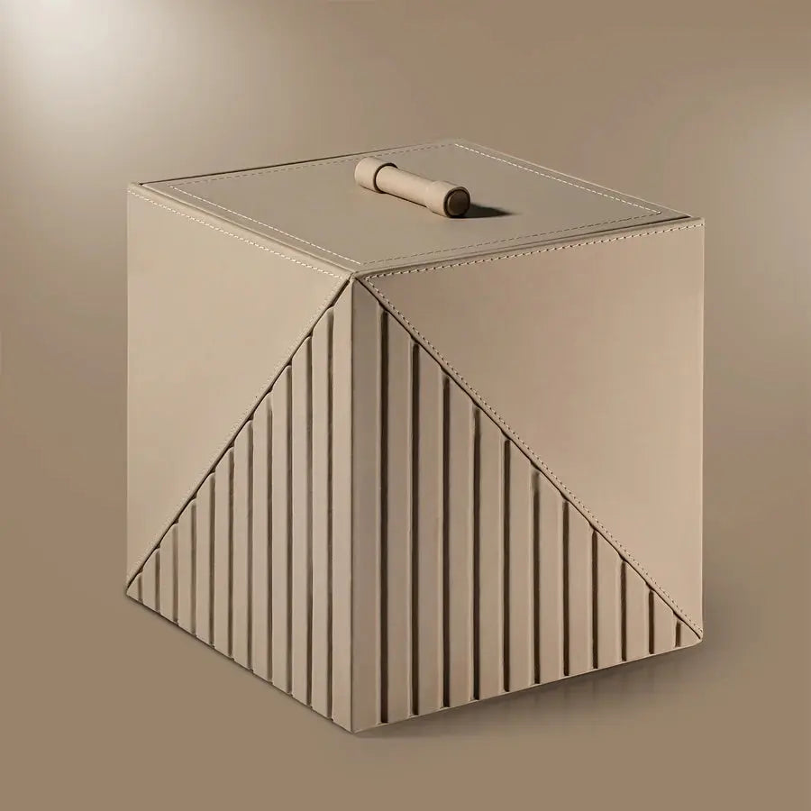 Elegant Fluted Wastebin - grahsajja
