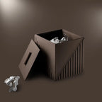 Elegant Fluted Wastebin - grahsajja
