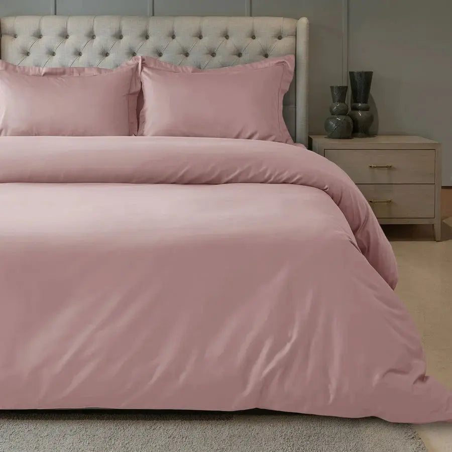 Spread Spain 900 TC Supima Cotton, Seasonless Luxury Bedding Dusty Rose - grahsajja