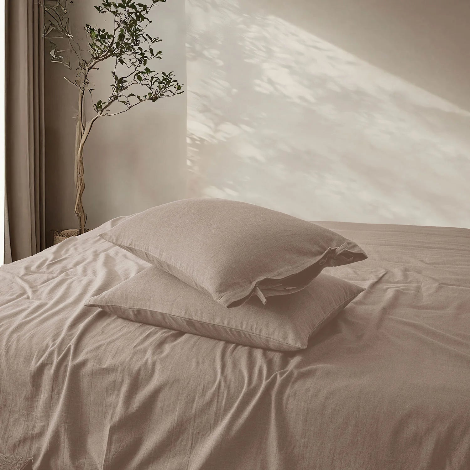 LINEN COTTON BEDSHEETS - EVERYDAY SOFTNESS MOUSE