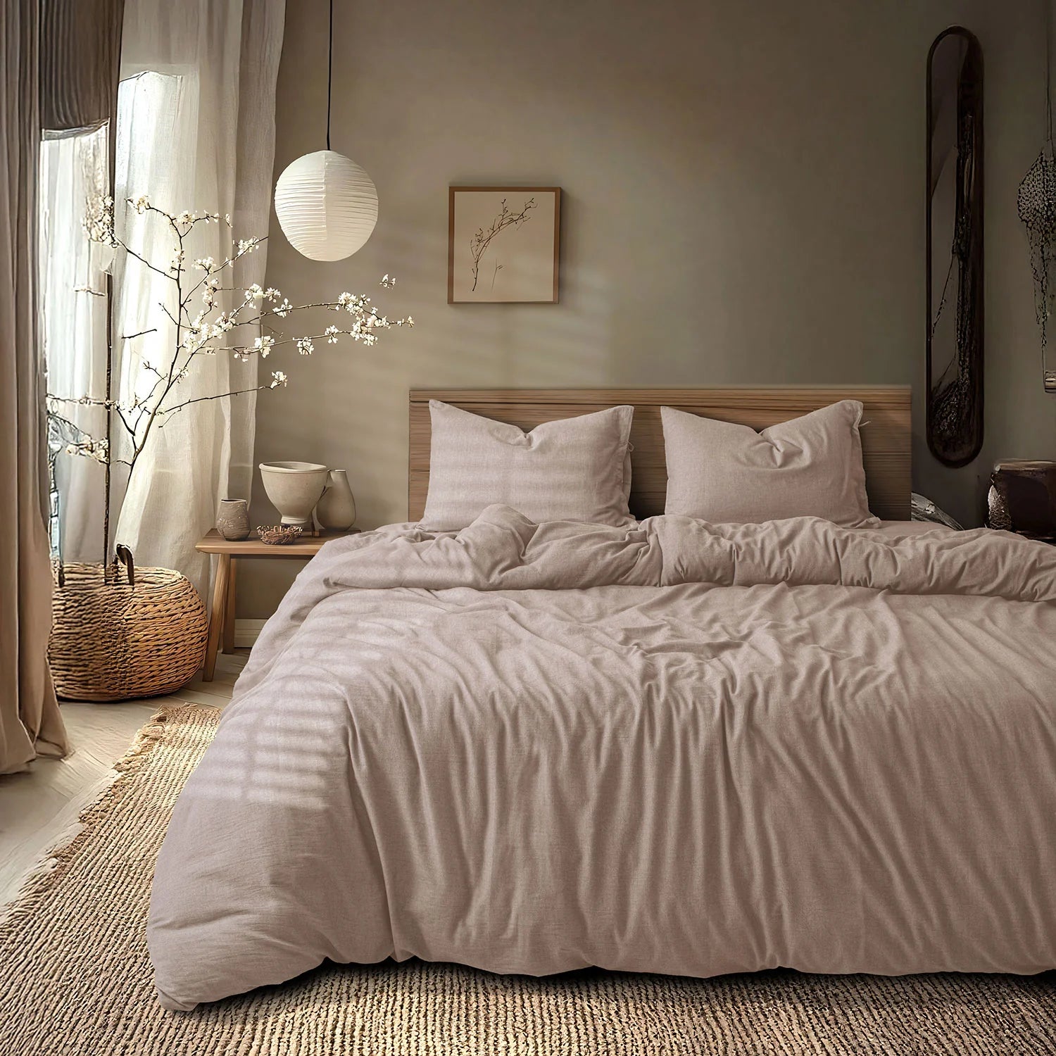 LINEN COTTON BEDSHEETS - EVERYDAY SOFTNESS MOUSE