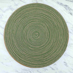 Round Zebra Table Mat stylish dining table mats - grahsajja