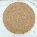 Round Zebra Table Mat stylish dining table mats - grahsajja