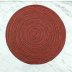 Round Zebra Table Mat stylish dining table mats - grahsajja