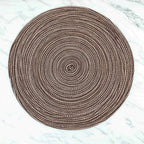 Round Zebra Table Mat stylish dining table mats - grahsajja