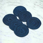 Knit Craft Coasters (6pc Set) - grahsajja