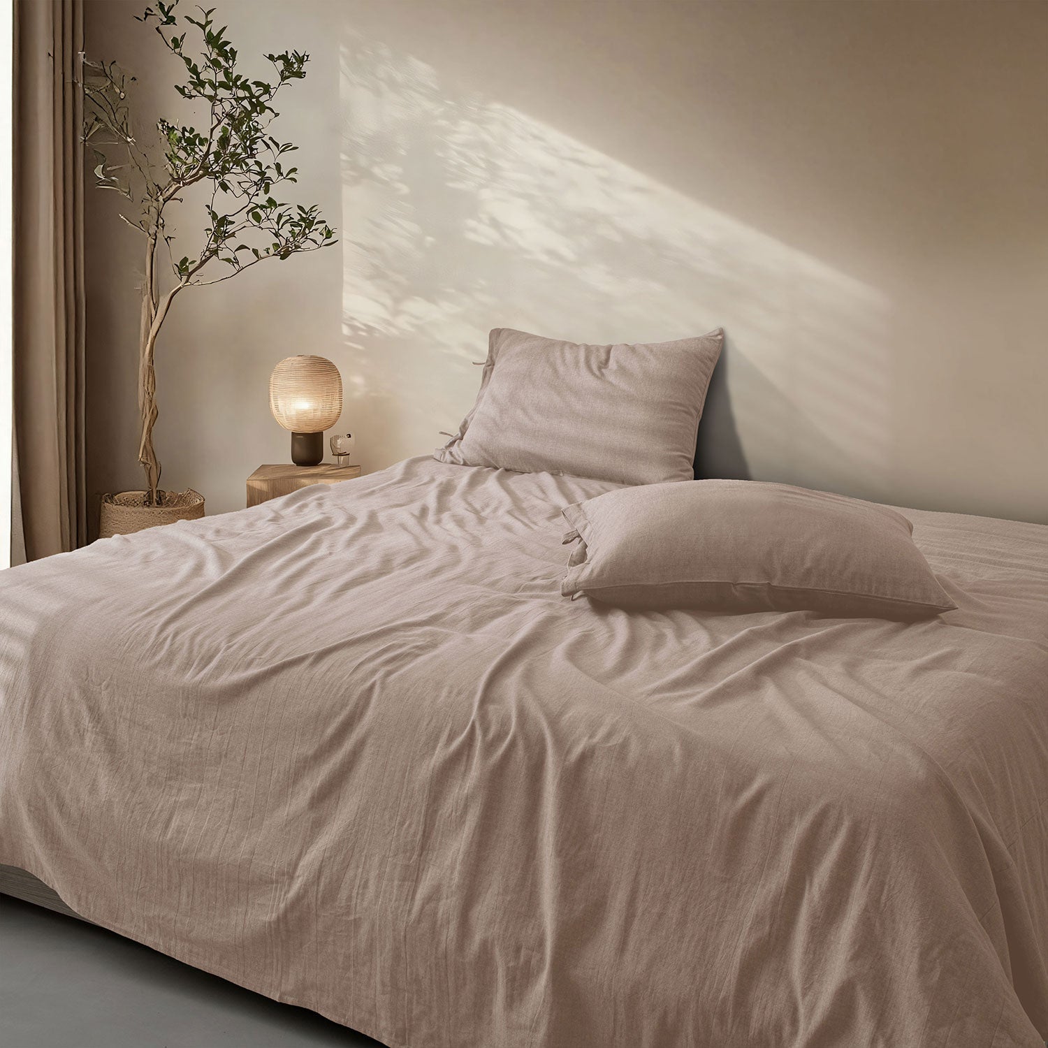 LINEN COTTON BEDSHEETS - EVERYDAY SOFTNESS MOUSE