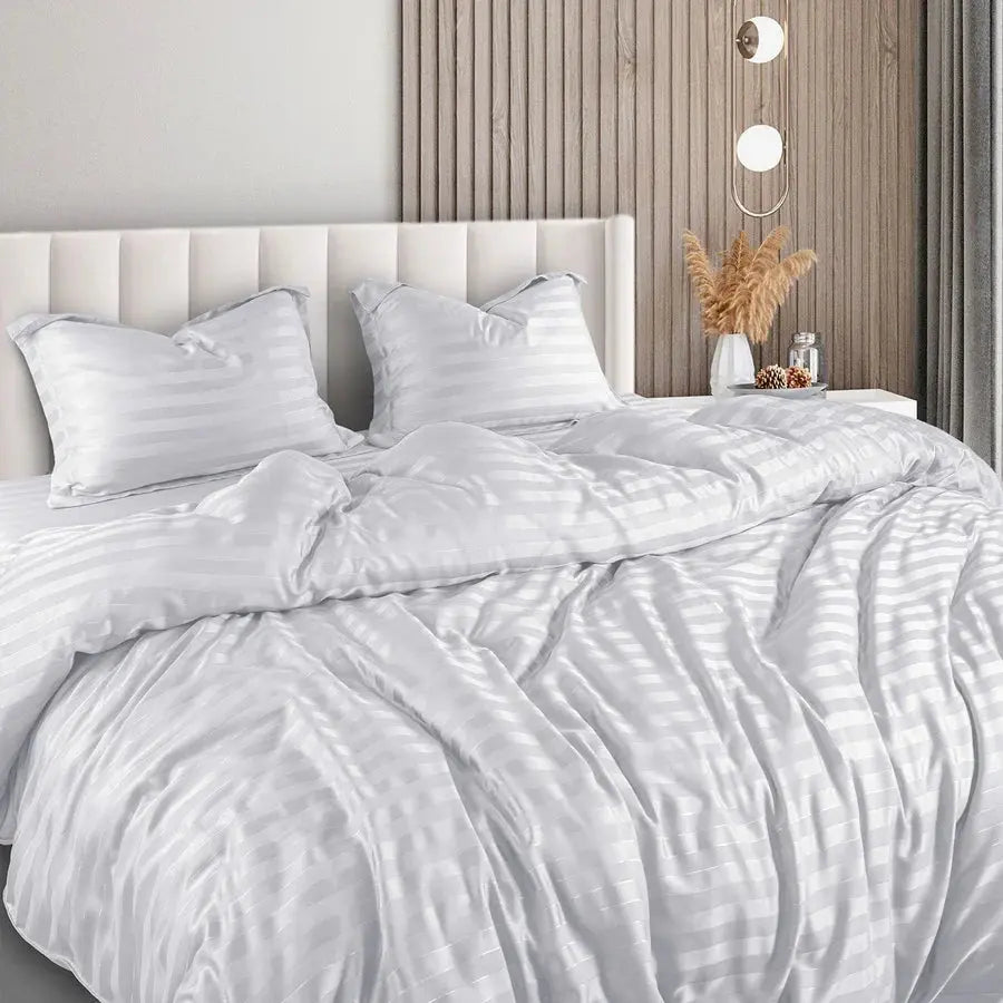 Spread Home TWILIGHT LILAC "MADE FROM BAMBOO" BEDSHEET - grahsajja