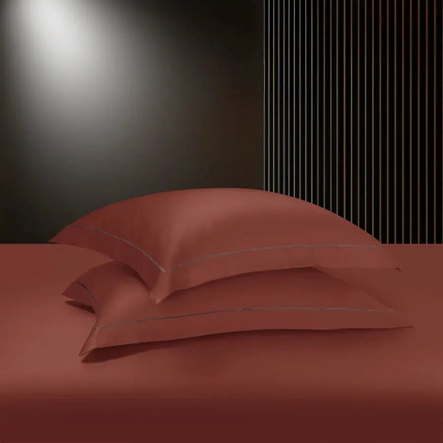 Spread Home 1200 TC Egyptian Cotton Bedding Collection Baked Apple SPREAD HOME PROD PVT LTD.