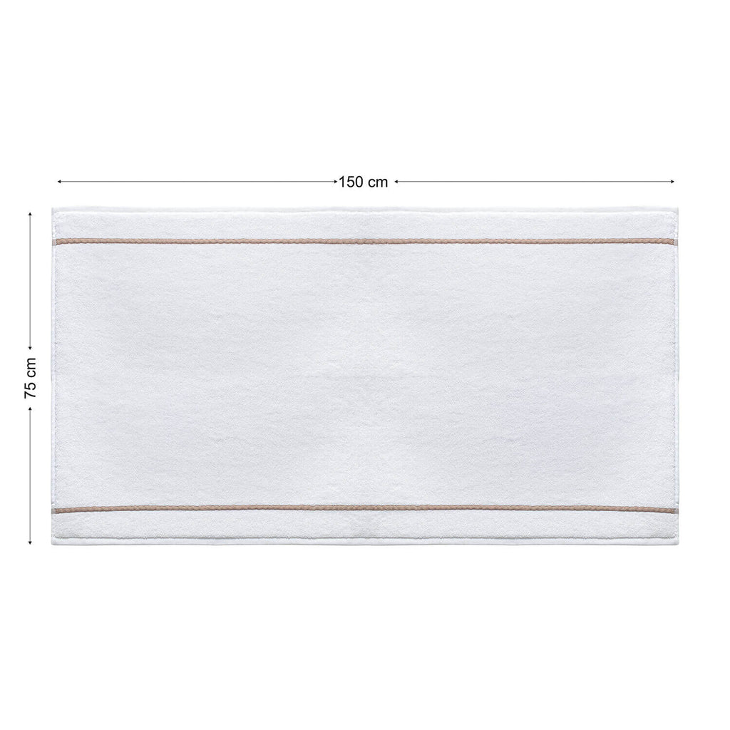 Spread Spain Limited Edition Towel | White Towel Beige border
