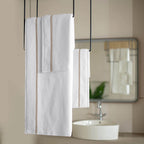Spread Spain Limited Edition Towel | White Towel Beige border