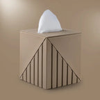 Fluted Tissue Box Square - grahsajja