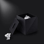 Elegant Fluted Wastebin - grahsajja