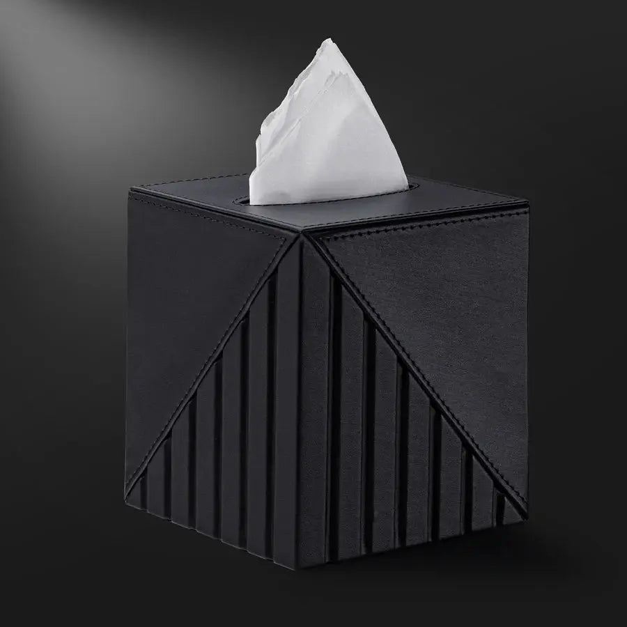 Fluted Tissue Box Square - grahsajja