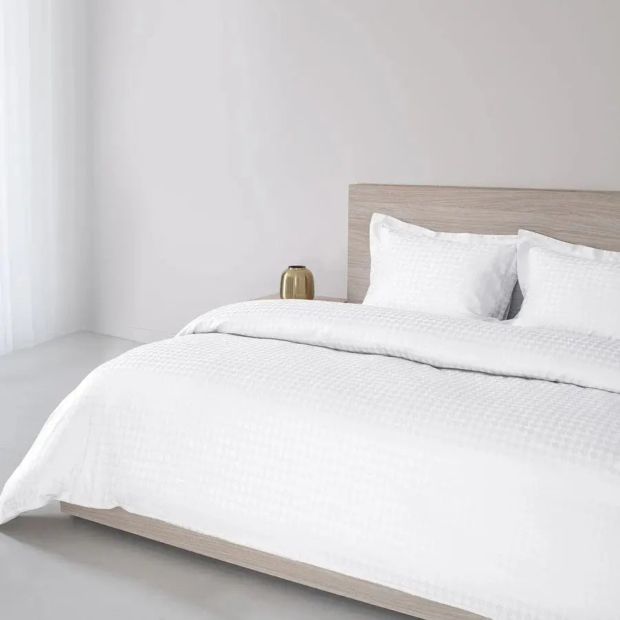 Spread Home 550 TC Italian Jacquard 100% Cotton Bedsheet Houndstooth - grahsajja