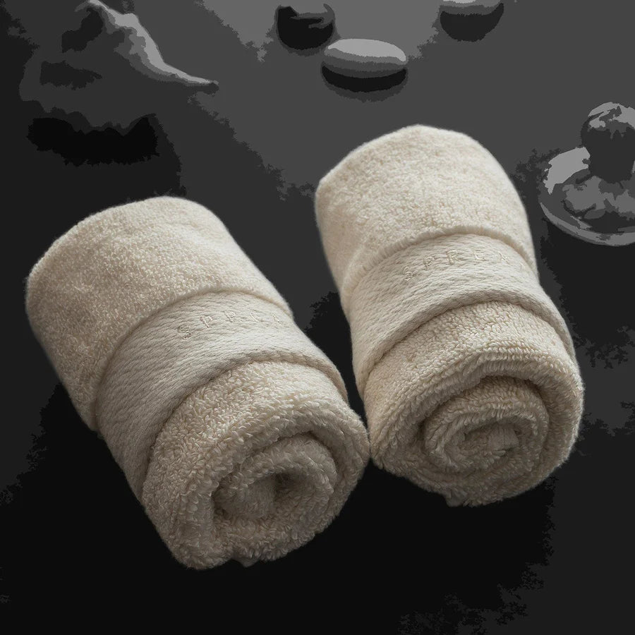 Spread Spain Resort - King of Towel Face Towel 2pc Set 33cm X 33cm - grahsajja