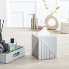 Fluted Tissue Box Square - grahsajja