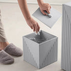 Elegant Fluted Wastebin - grahsajja