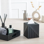 Fluted Tissue Box Square - grahsajja