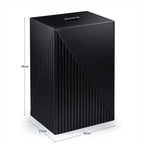 Elegant Fluted Laundry Hamper - grahsajja